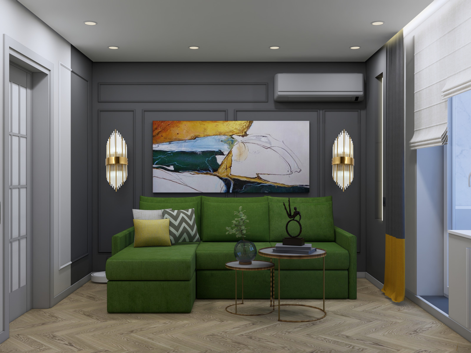 Трешка без перепланировки с газом для семьи с малышом