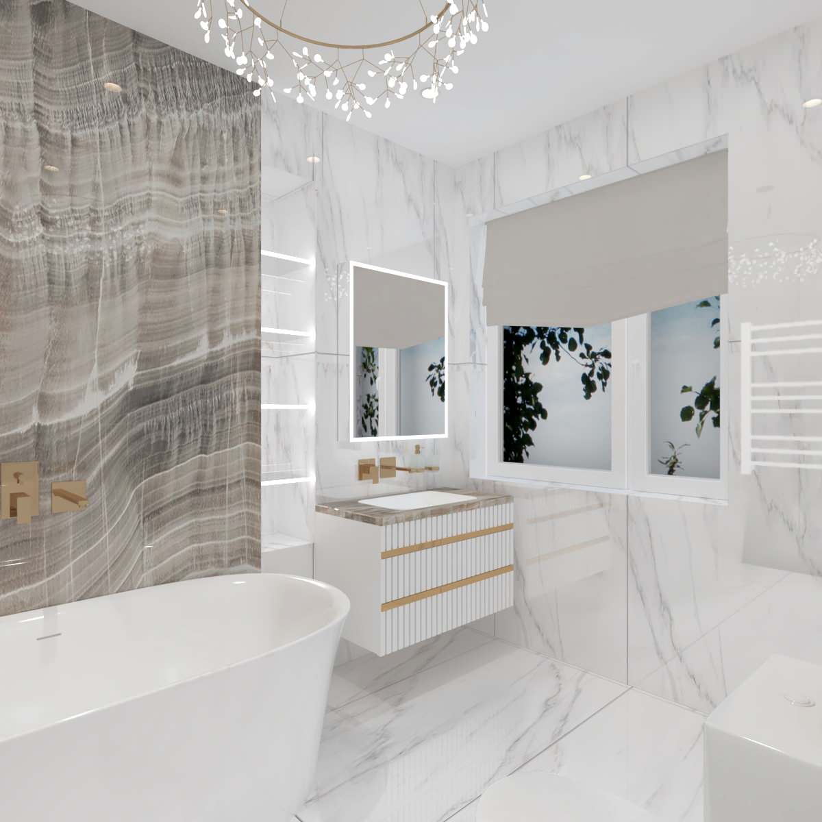 Коттеджный поселок "Белый Берег", второй этаж