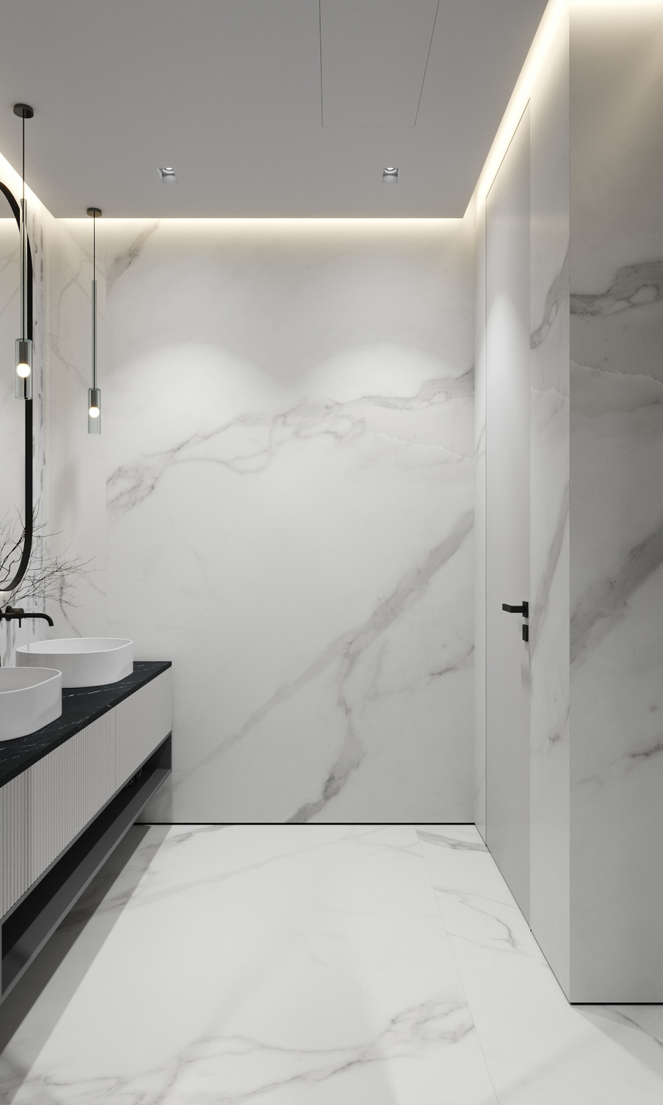 Дизайн интерьера квартиры в современном стиле в ЖК Небо