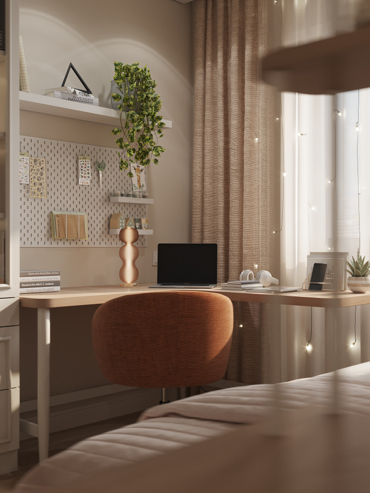 Интерьер квартиры с синими акцентами