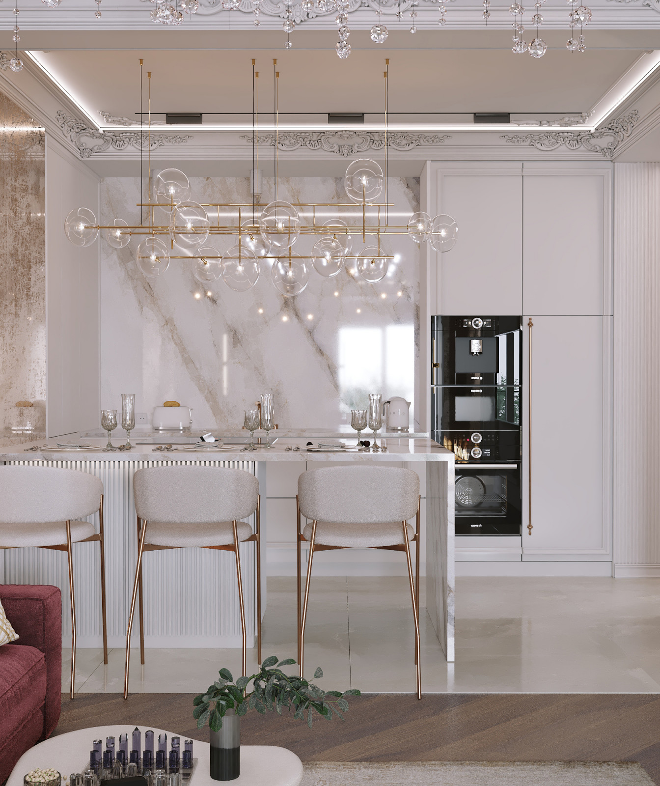 Двухкомнатная квартира в ЖК Рыбная Деревня