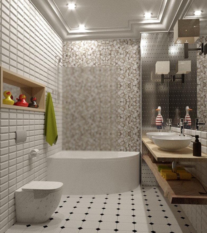 Детские комнаты и сан.узел в таунхаусе г. Тверь Затверечье