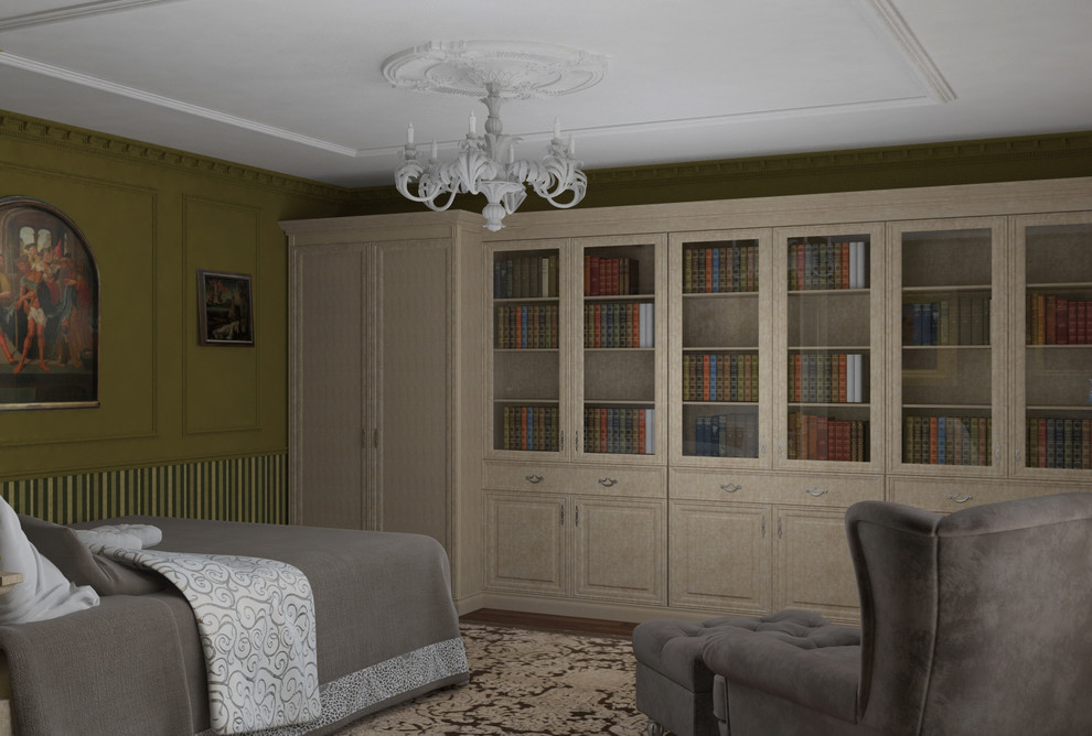 Классический стиль в однокомнатной квартире