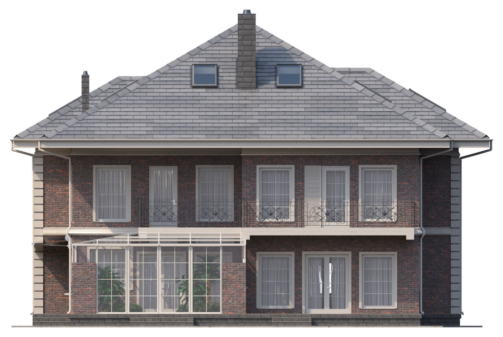 Комфортный дом на ДВЕ семьи