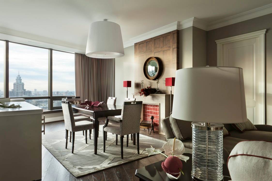 Houzz тур: Атмосфера старой Англии в современных апартаментах в Москве