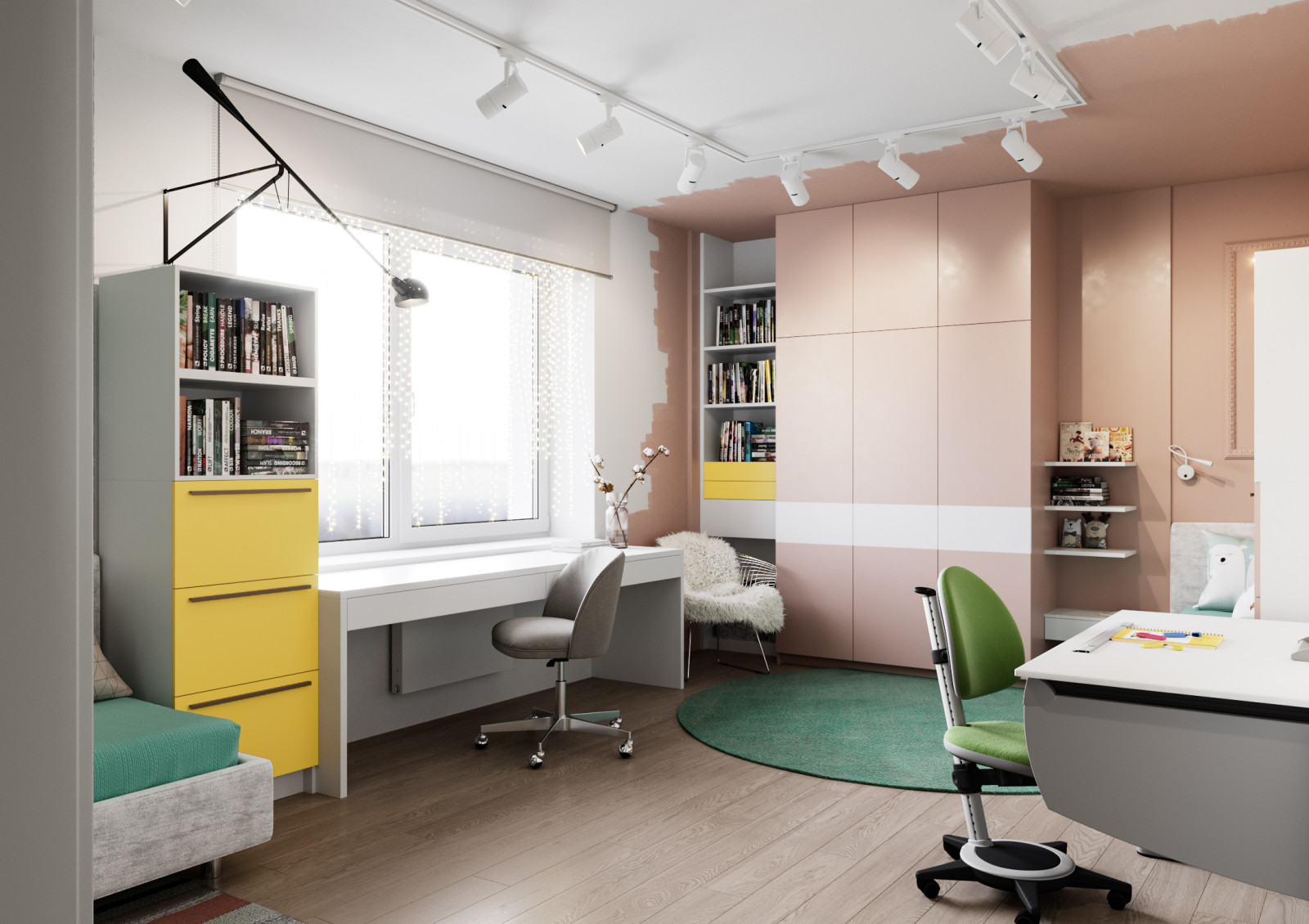 Квартира для семьи друзей.