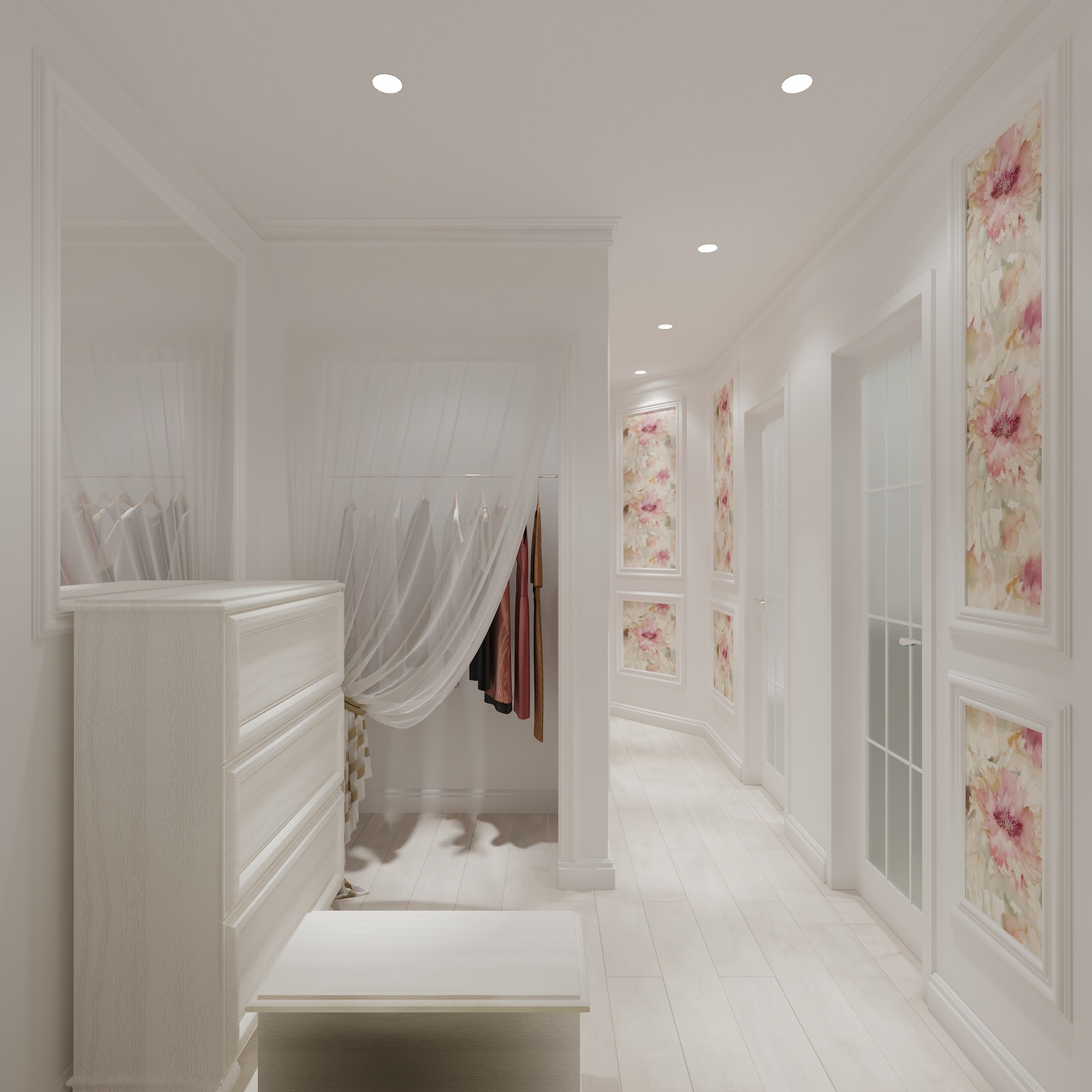 Обложка проекта: Дизайн - проект для романтичной, нежной и семейной женщины.