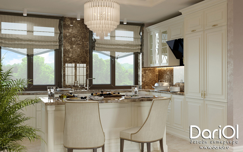 Дизайн-проект 1 этажа частного дома