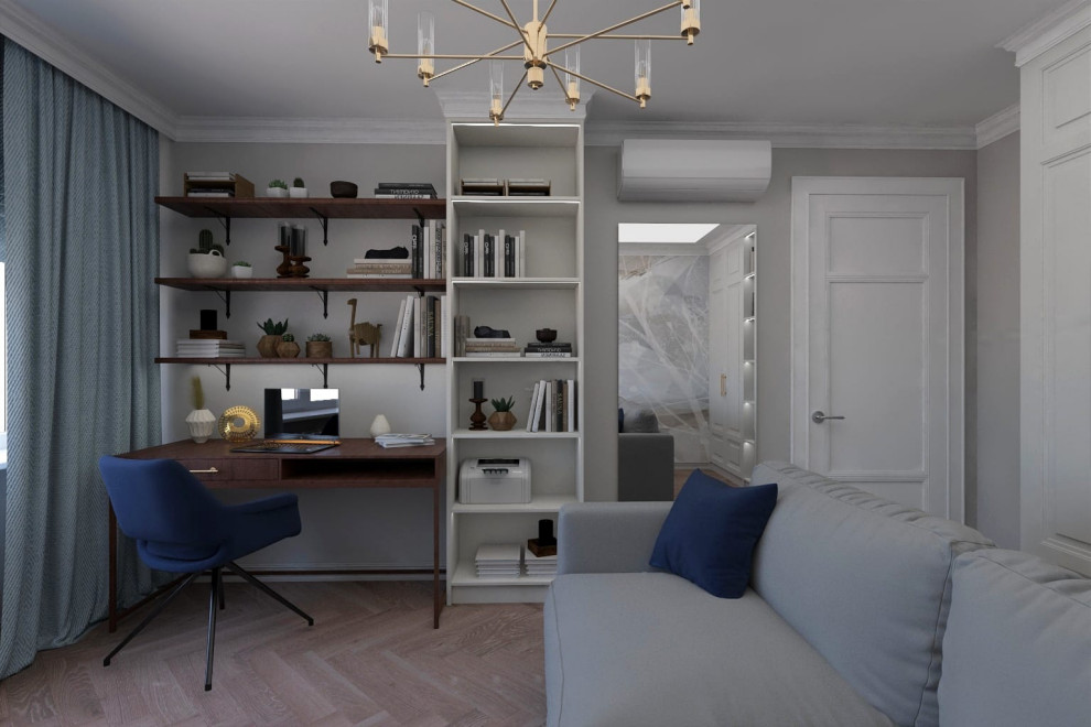 Двухкомнатная квартира рядом с видом на Аптекарский огород