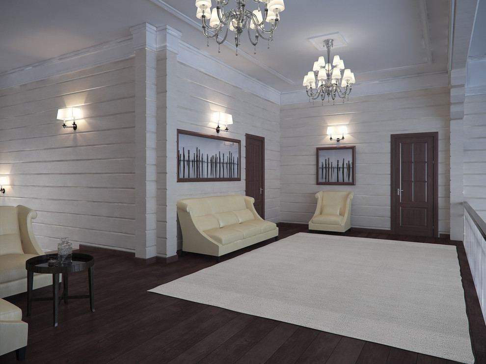 Интерьер деревянного дома