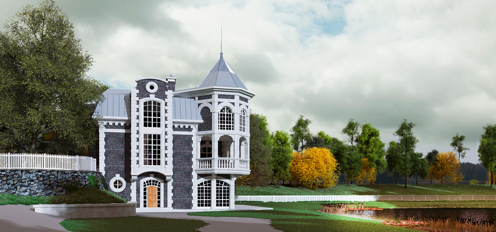 Частный дом в пригороде Владивостока общей площадью 600 кв.м.