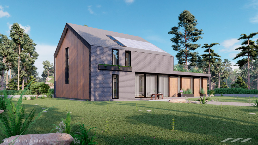 Проект энергоэффективного дома Т2-1