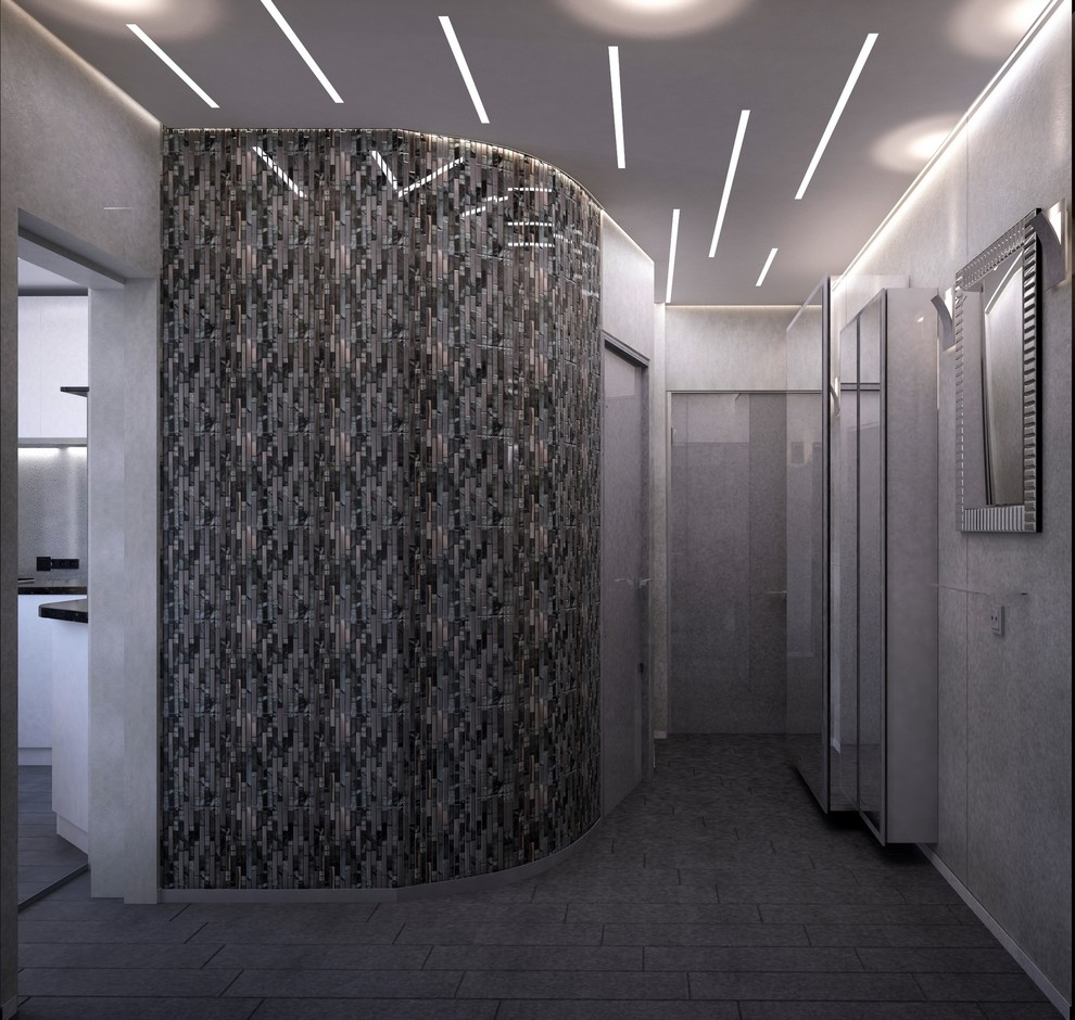 Одухотворенный хай-тек - квартира для молодого человека