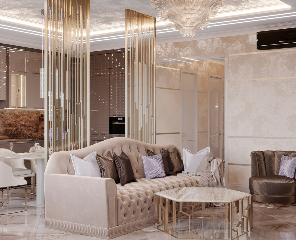 ДИЗАЙН ИНТЕРЬЕРА КВАРТИРЫ В ЖК РОДНОЙ ГОРОД. ВОРОНЦОВСКИЙ ПАРК, 114 КВ.М