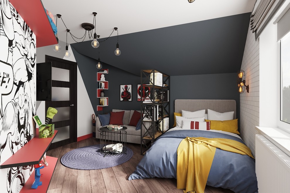Комната для подростка в стиле Marvel
