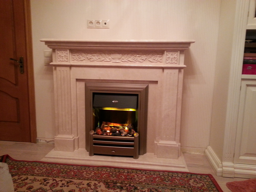 Каминный портал с электроочагом