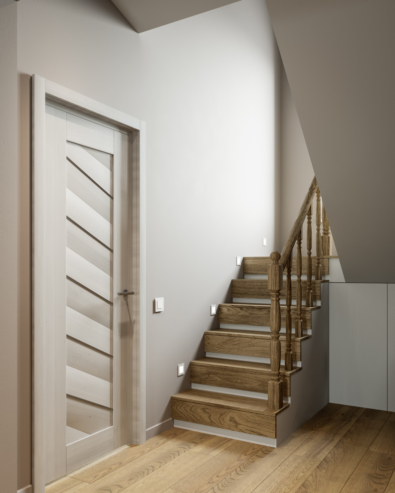 Дизайн интерьеров дома в п.Тайцы, Ленинградская область