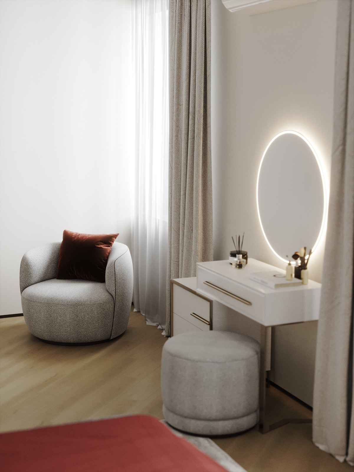 Проект 3х-комнатной квартиры на ул. Кавалерийской