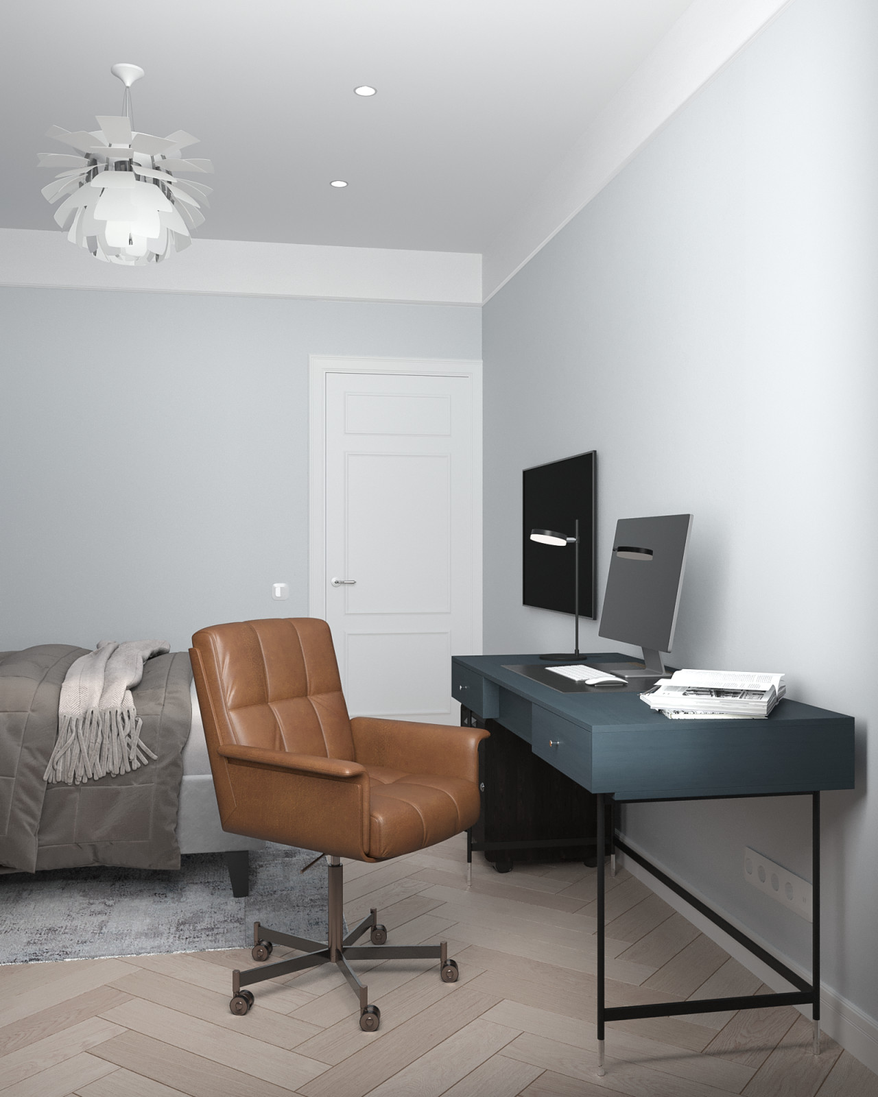 Светлая квартира в "сталинке"