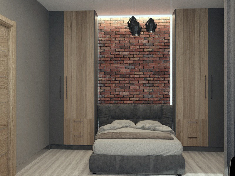 лофт в однокомнатной квартире