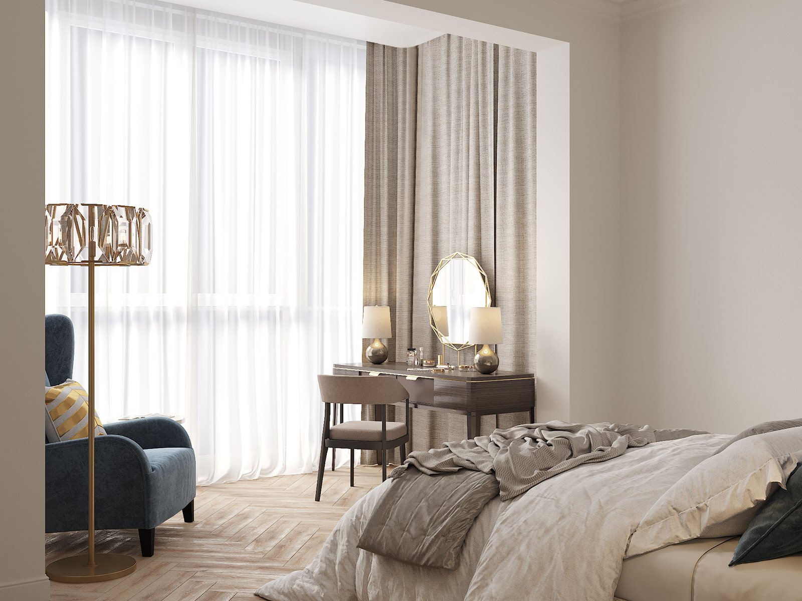 Квартира в современной классике