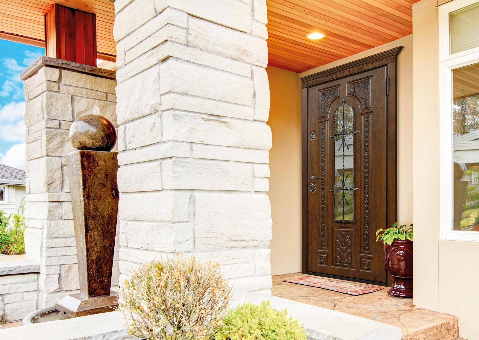 Входные маталлические двери