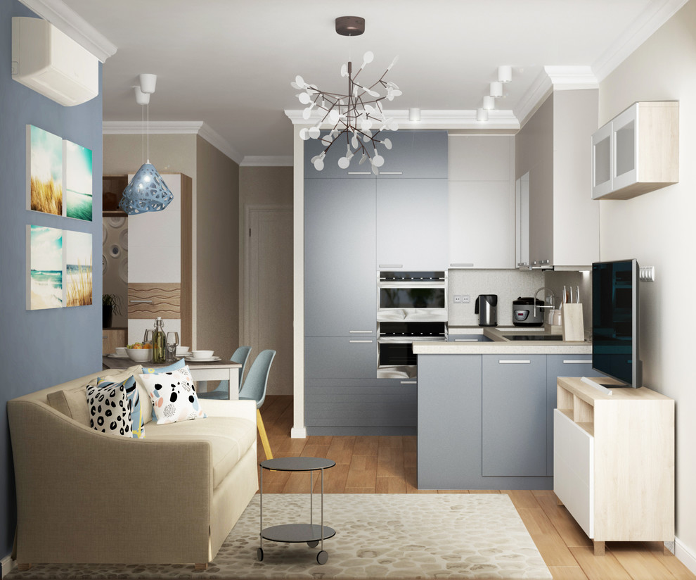 Двухкомнатная квартира, проект "Южный берег Крыма"