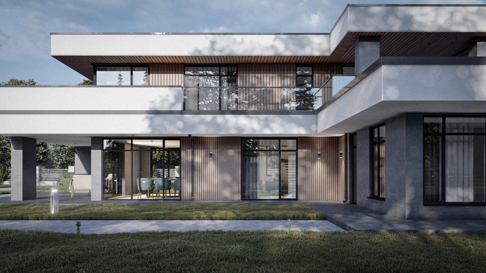 Проект жилого дома (коттедж)