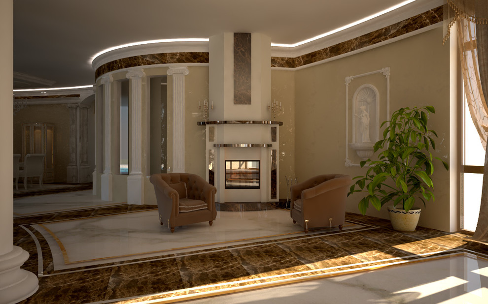 мраморный интерьер