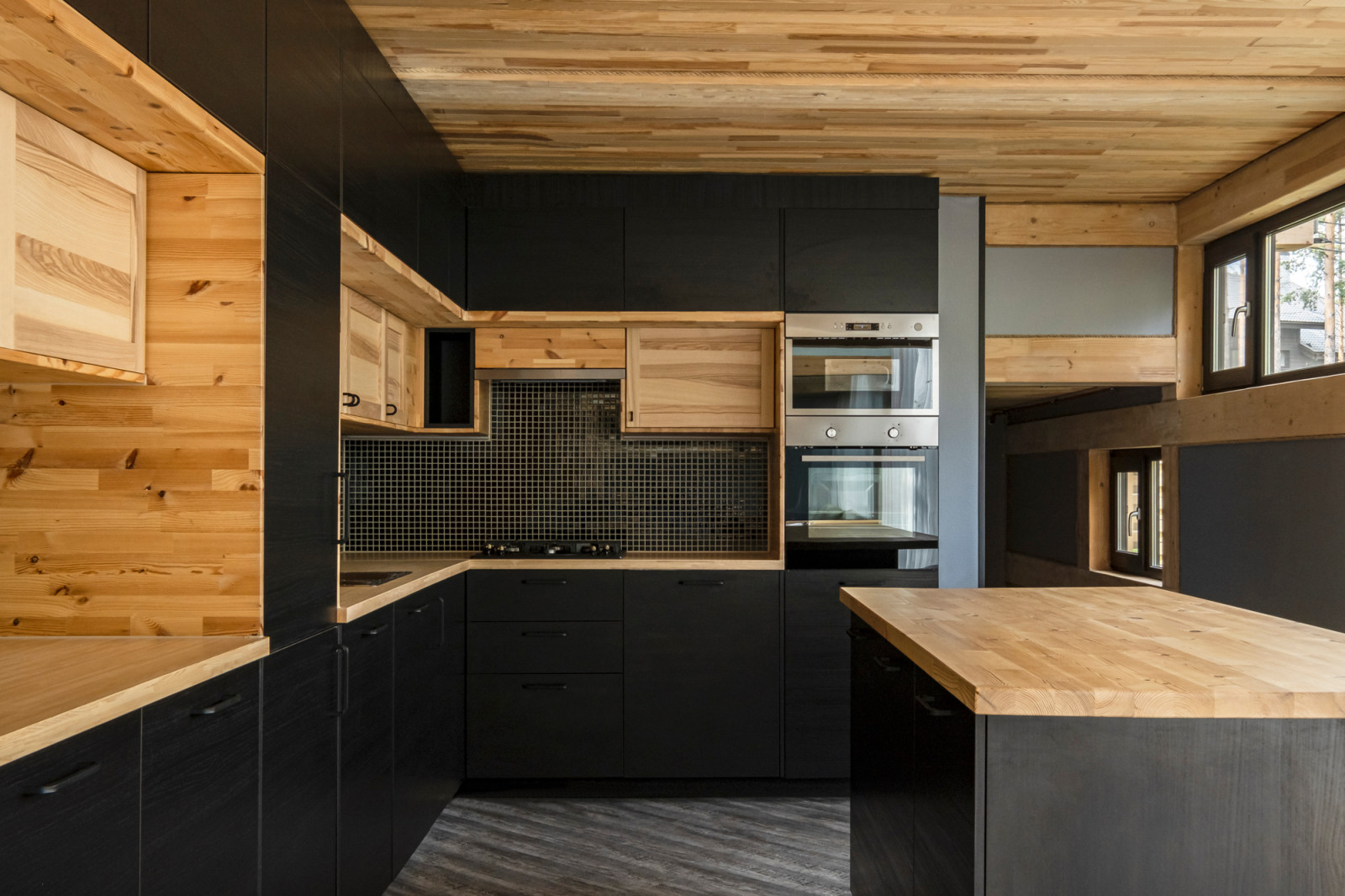 Дом по технологии фахверк в Белоострове