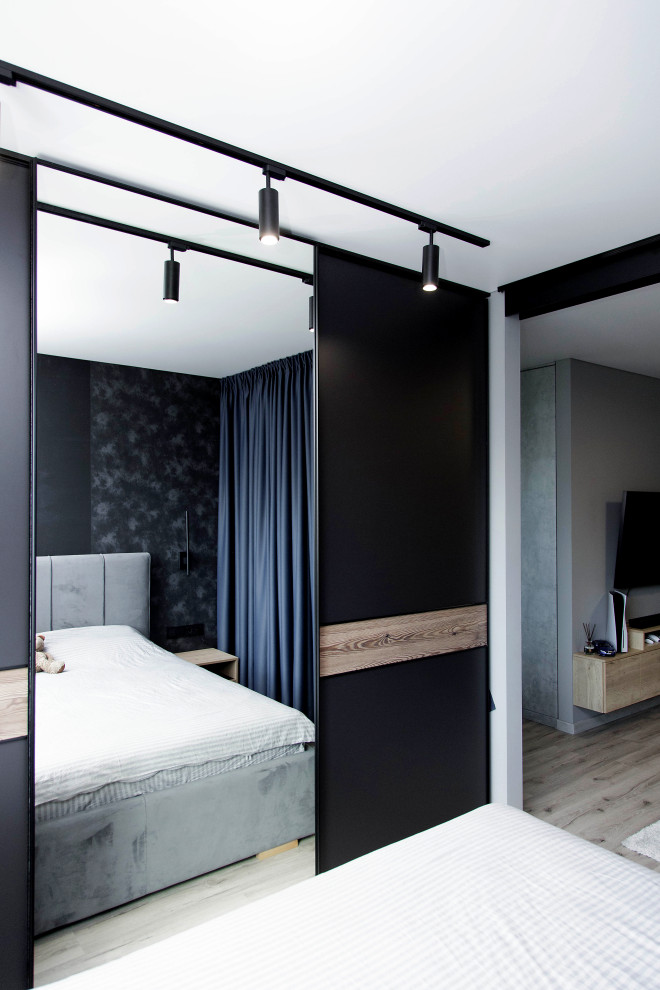 Спальня - гостиная из проекта в ЖК "Влюберцы"