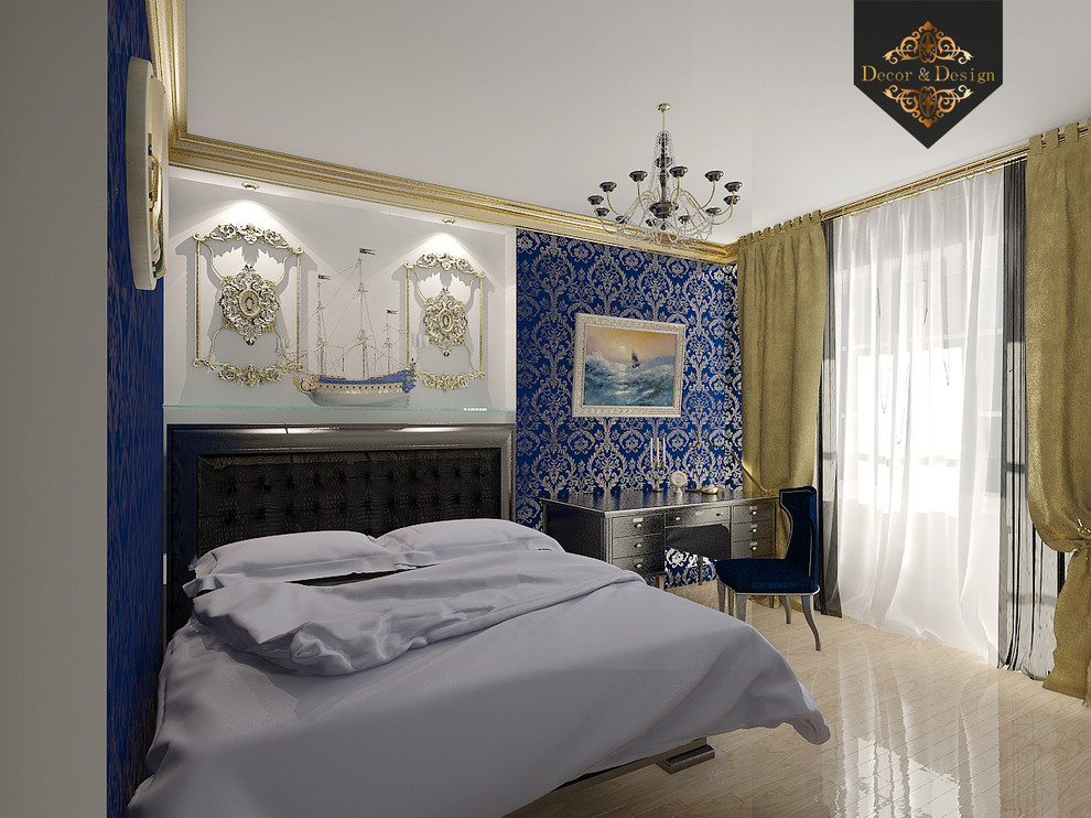 Хороший вопрос: Как использовать оттенки синего в интерьере