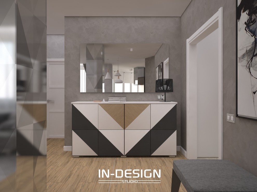 Дизайн-проект Квартиры в ЖК Радужный 90кв.м.