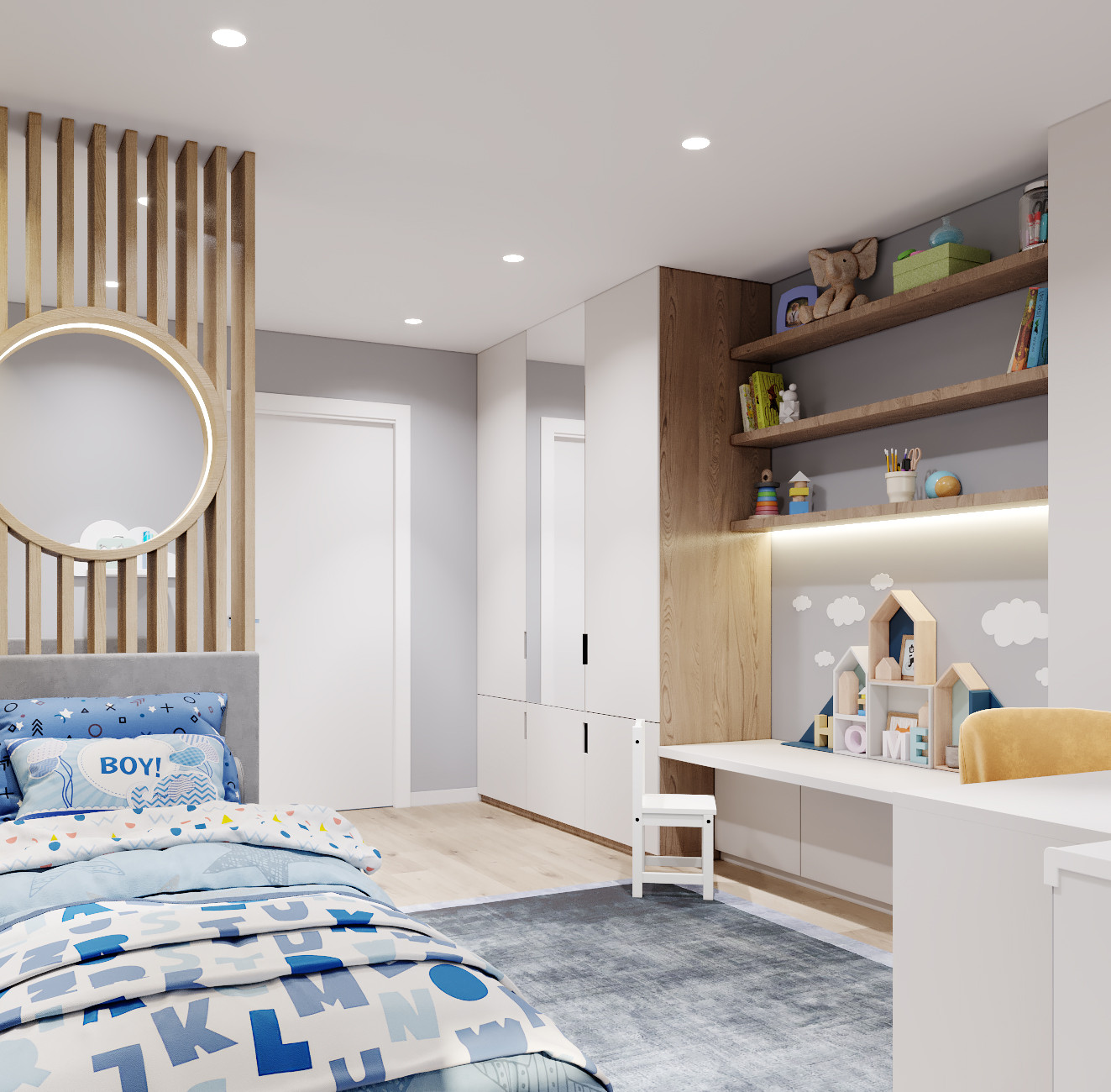 Обложка проекта: Дизайн- проект Гафури 72 кв.м