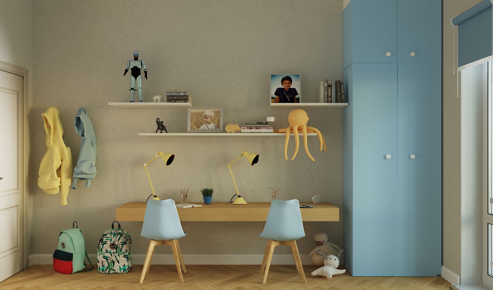 Детская комната для мальчиков