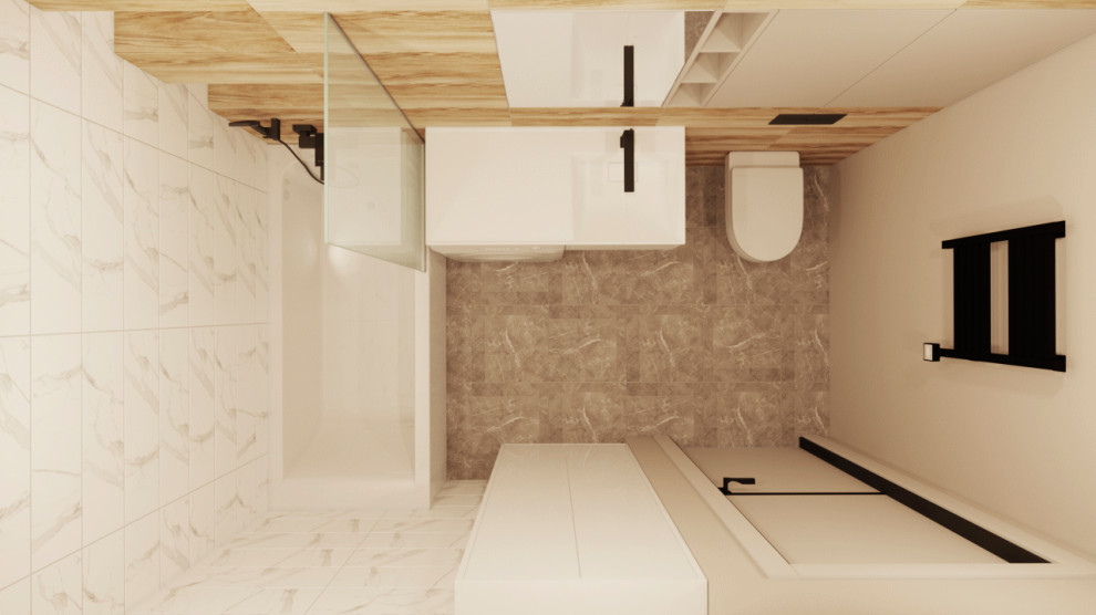 Обложка проекта: Маленькая квартира в таунхаусе