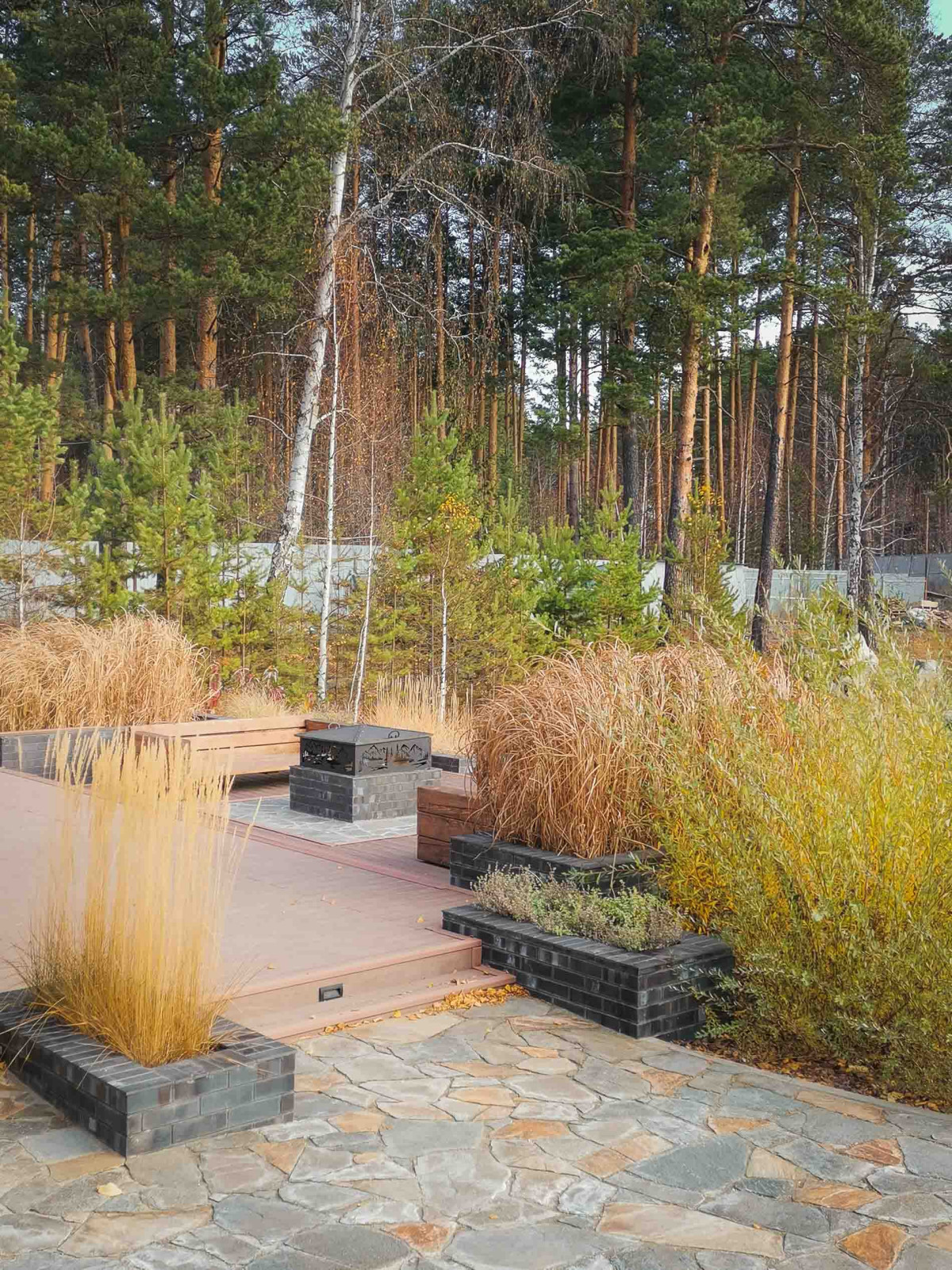 Роскошный сад в Екатеринбурге