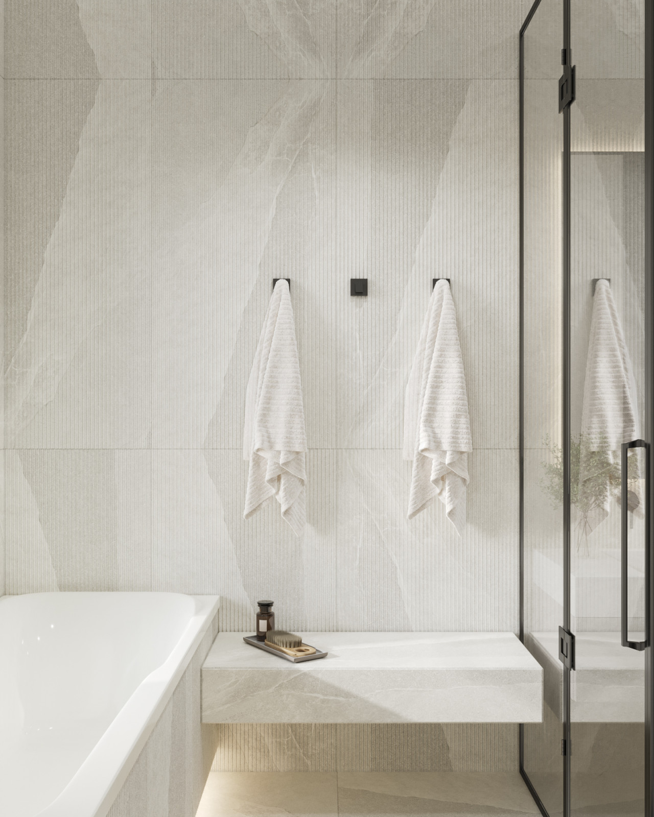 Contemporary home interior for young family