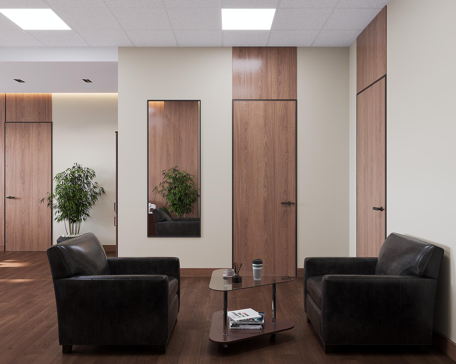 Проект интерьеров офиса, г. Ростов-на-Дону, 290 кв.м./в стадии реализации/