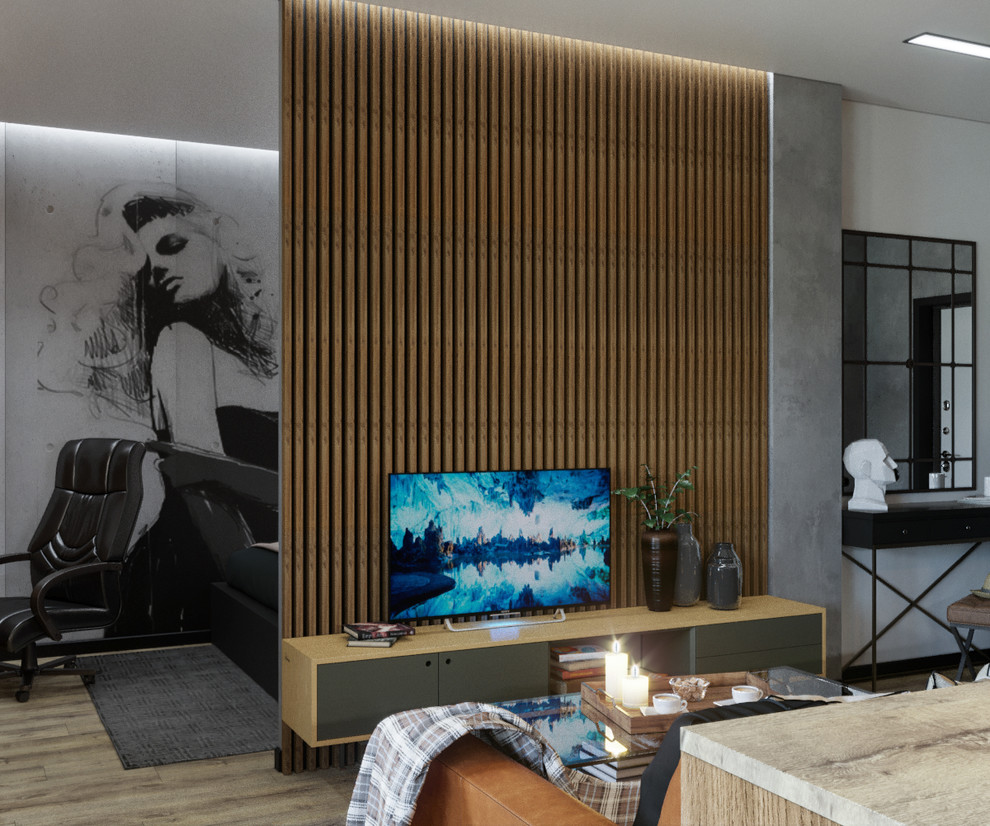 Living room in the loft
