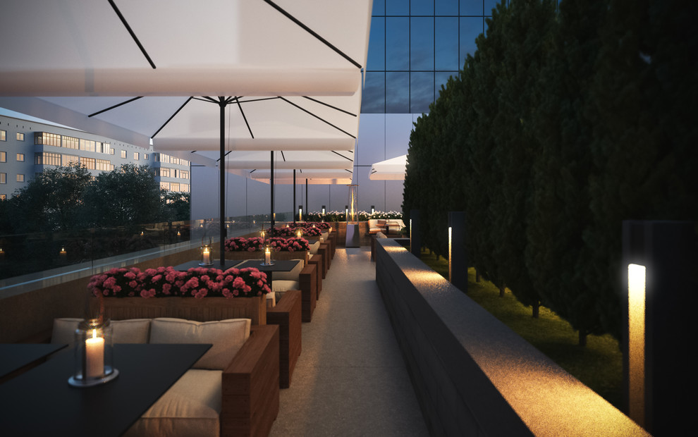 летняя терраса ресторана Локал