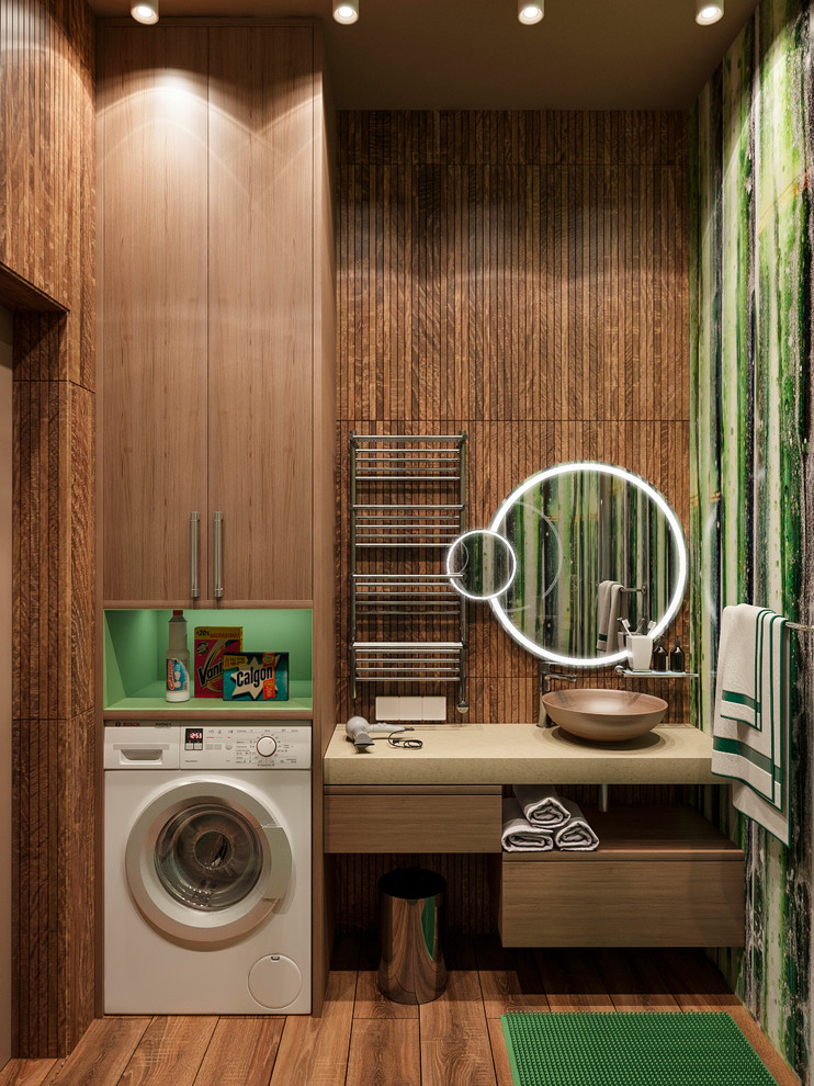 Обложка проекта: Трехкомнатная квартира в Москве в ЖК Ясный