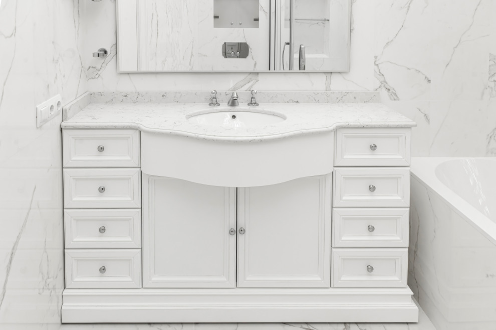 Ремонт трехкомнатной квартиры с кухней-гостиной ЖК Наследие