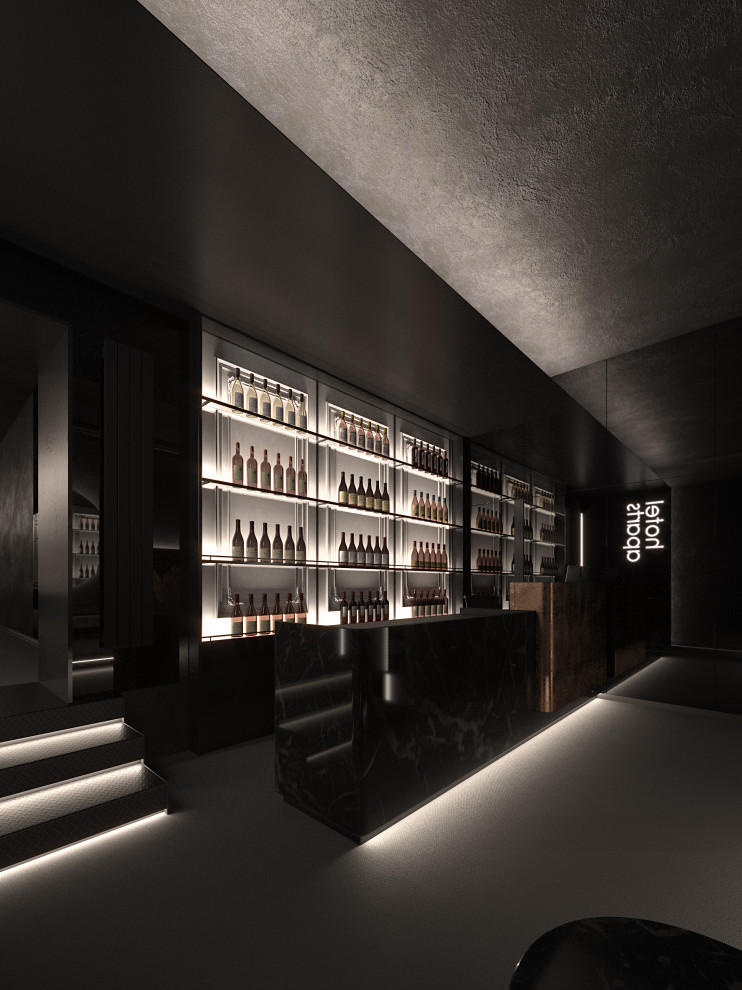 Бутик-отель в Санкт-Петербурге. Лобби