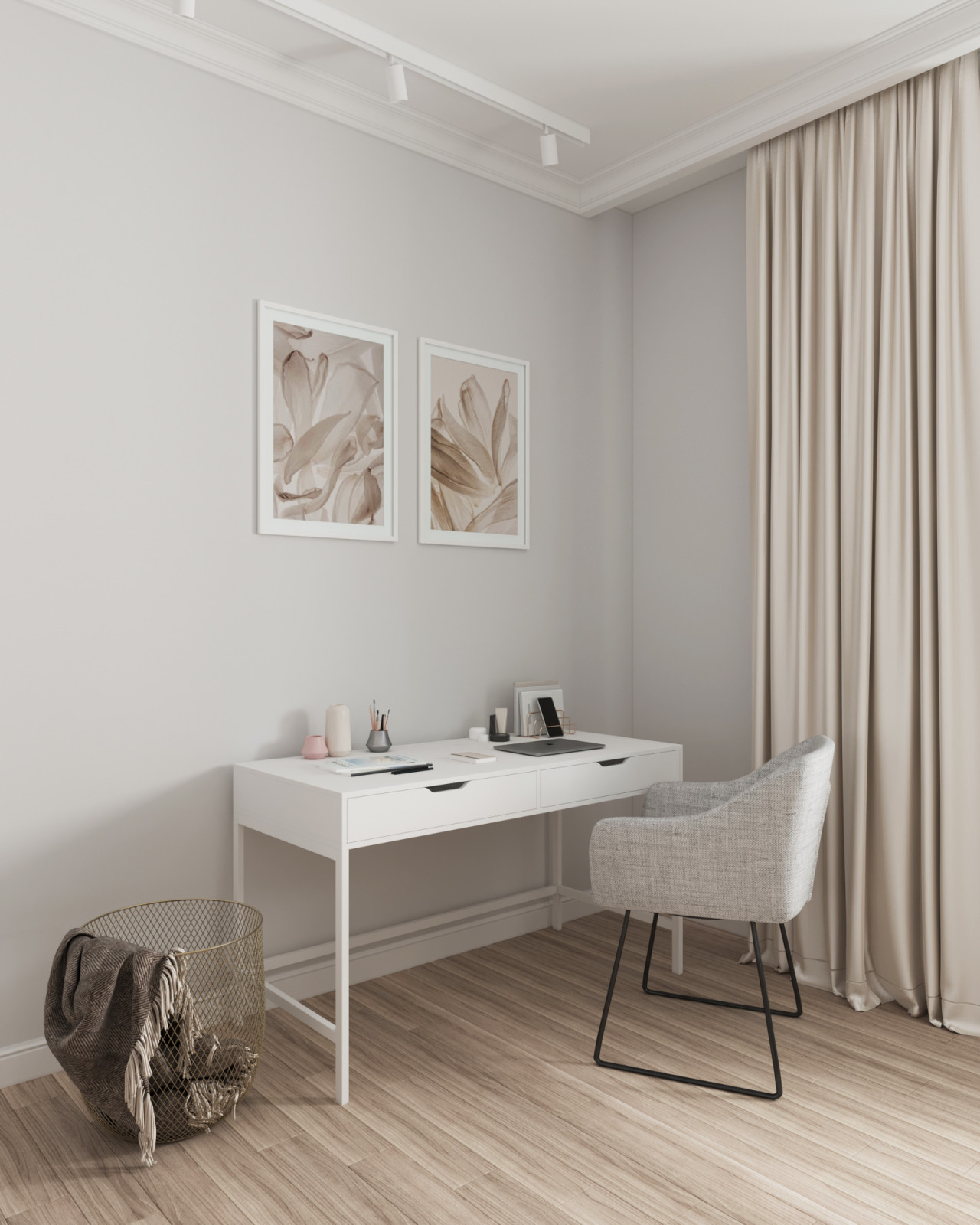 Второй этаж частного дома