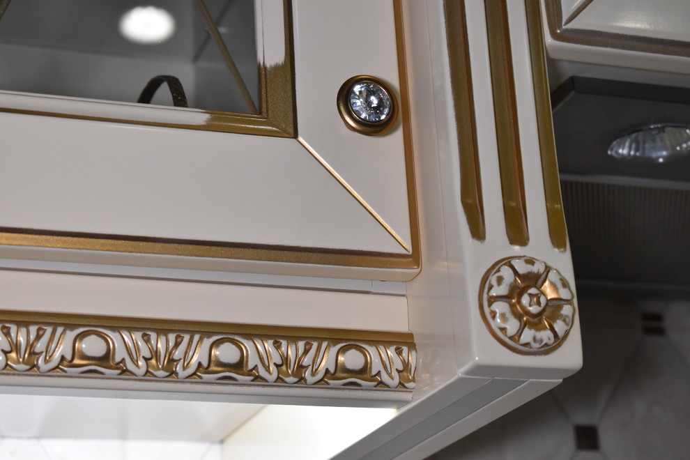 Кухня из массива бука, модель ЭКО