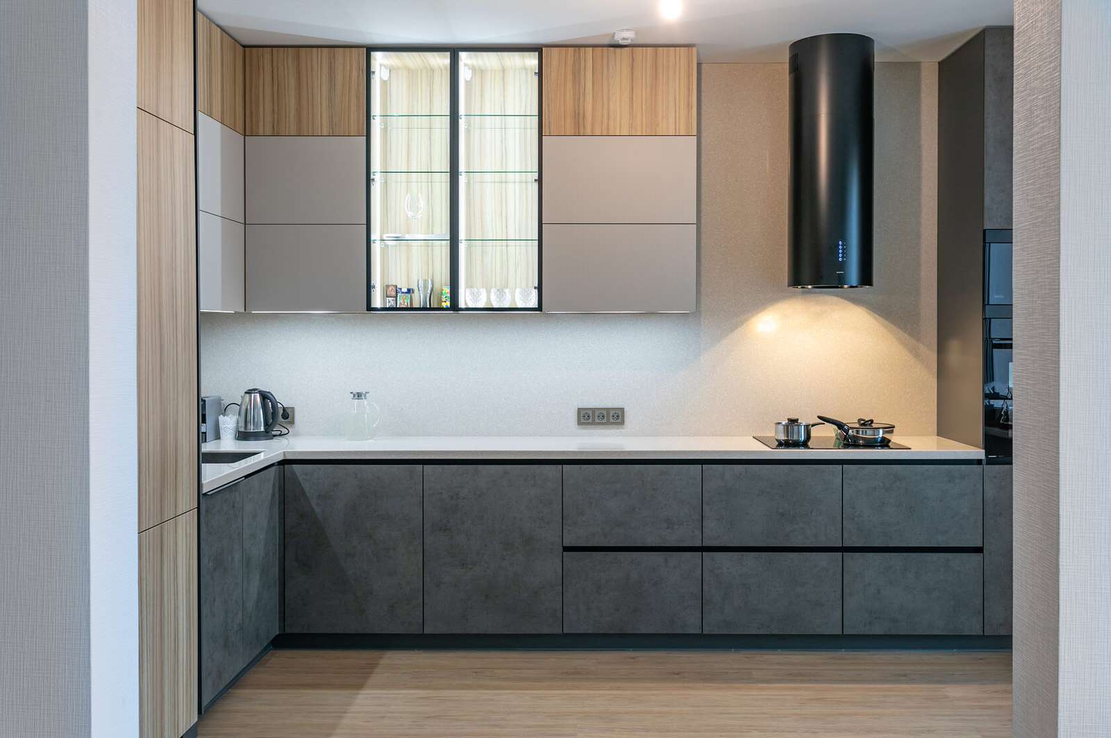 Кухня Современный ХАЙ-ТЕК