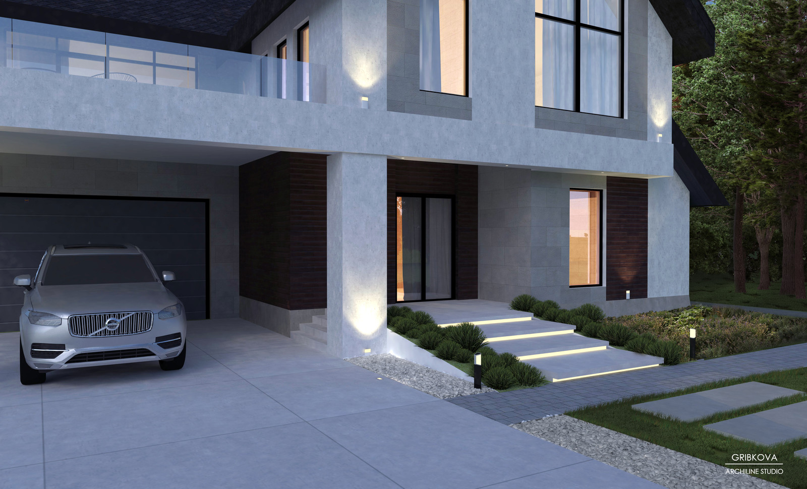 Загородный дом "Forest house"