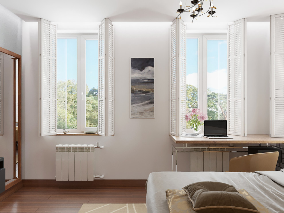 Спальня в загородном доме. 6 вариантов.