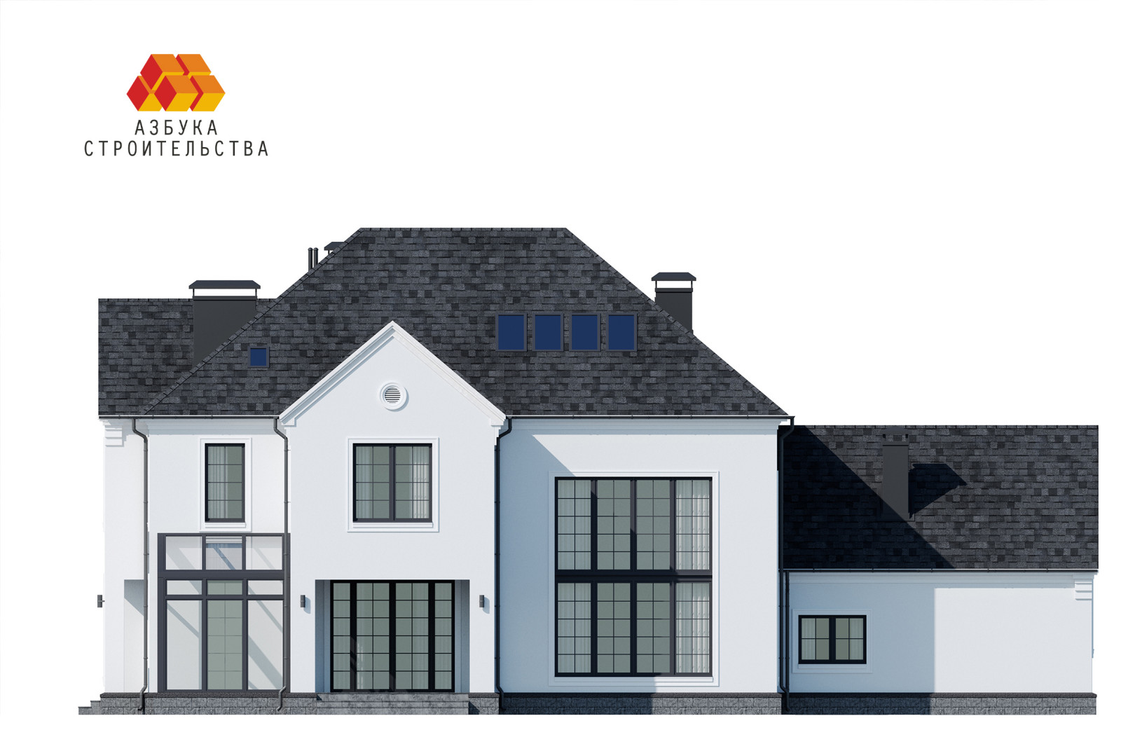 Проект дома с гаражом